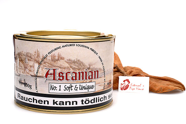 Ascanian No. 1 Riverside Blend Pipe tobacco 100g Tin Ascanian No. 1 Riverside Blend Pipe tobacco 100g Tin